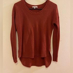 Madewell Size XS Rust Sweater